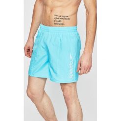 Speedo - Szorty. Niebieskie kąpielówki męskie Speedo, s, z nadrukiem, z poliesteru. W wyprzedaży za 69,90 zł.