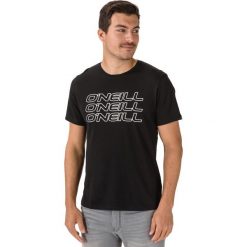 O'Neill Triple Koszulka Czarny. Czarne podkoszulki męskie O'Neill, s, z nadrukiem, z bawełny, z krótkim rękawem. Za 94,95 zł.