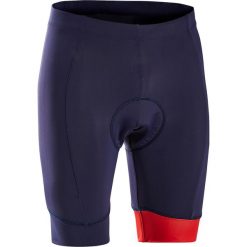 Spodenki na rower szosowy RC100 męskie. Niebieskie spodenki i szorty męskie TRIBAN, m, bez wzorów, z elastanu. Za 69,99 zł.