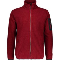 Kurtka polarowa w kolorze ciemnoczerwonym. Czerwone bluzy męskie z kieszeniami CMP Men, m, bez wzorów, z dzianiny, bez kaptura. W wyprzedaży za 128,95 zł.