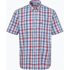Bugatti - Koszula męska, niebieski. Niebieskie koszule męskie Bugatti, m, w kratkę, z bawełny, button down, bez rękawów. Za 229,95 zł.