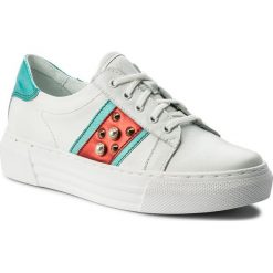 Sneakersy EVA MINGE - Nerja 3I 18SM1372442ES 183. Białe półbuty damskie Eva Minge, ze skóry. W wyprzedaży za 229,00 zł.
