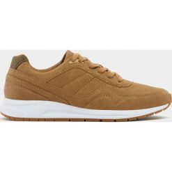 Buty męskie: Buty sportowe w stylu retro w kolorze skóry