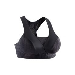 Stanik fitness kardio 900. Czarne biustonosze sportowe DOMYOS. Za 79,99 zł.