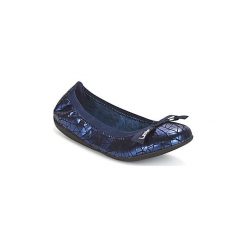 Baleriny Dziecko LPB Shoes J ELLA METAL. Niebieskie baleriny dziewczęce marki LPB Shoes, bez wzorów, bez obcasa. Za 143,20 zł.