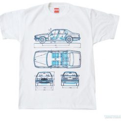 Bluzki asymetryczne: Koszulka BMW 7 OLD