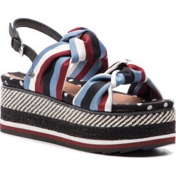 Espadryle GIOSEPPO - Xathi 47206 Black. Czarne espadryle damskie Gioseppo, bez wzorów, ze skóry, bez obcasa. W wyprzedaży za 209,00 zł.