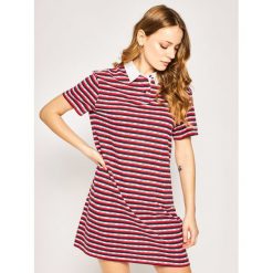 Sukienka dzianinowa Tommy Jeans DW0DW08149. Sukienki damskie Tommy Jeans, s, bez wzorów, z bawełny, bez kołnierzyka, bez rękawów. W wyprzedaży za 289,00 zł.