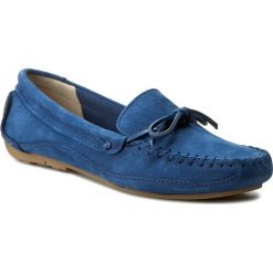 Mokasyny damskie: Mokasyny CLARKS – Natala Rio 261230614 Dark Blue Nubuck