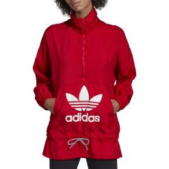 ADIDAS WINDBREAKER > ED7596. Kurtki damskie Adidas, bez wzorów, z nylonu, eleganckie, długie, bez kaptura. Za 329,99 zł.