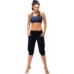 Gwinner Spodnie LOOSE SPORT CAPRI Nair czarne r. XL. Spodnie dresowe damskie Gwinner, xl. Za 87,80 zł.
