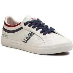 Tenisówki NAPAPIJRI - Lea N0YJT5 Bright White 002. Białe półbuty damskie marki Napapijri, bez wzorów, ze skóry ekologicznej, bez zapięcia. Za 399,00 zł.