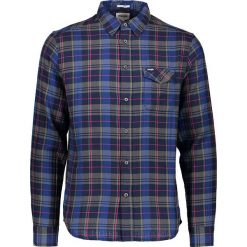 Koszula - Regular fit - w kolorze granatowym ze wzorem. Niebieskie koszule męskie Wrangler, m, w kratkę, z bawełny, z klasycznym kołnierzykiem, bez rękawów. W wyprzedaży za 109,95 zł.