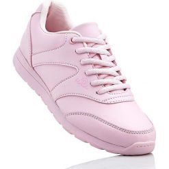 Sneakersy bonprix jasnoróżowy. Różowe buty sportowe damskie bonprix, bez wzorów, sportowe. Za 74,99 zł.