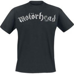 Motörhead Logo T-Shirt czarny. Czarne koszulki męskie marki Motörhead, xl, bez wzorów, klasyczne, z klasycznym kołnierzykiem. Za 62,90 zł.