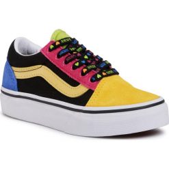 Tenisówki VANS - Old Skool VN0A4BUU28F1 (Vans Lances) Multi/Tr Wht. Półbuty dziewczęce Vans, bez wzorów, z zamszu, na sznurówki. Za 239,00 zł.