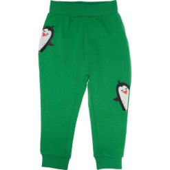 TXM SPODNIE NIEMOWLĘCE CHŁOPIĘCE DRES 74 ZIELONY. Zielone spodnie niemowlęce TXM, bez wzorów, z dresówki. Za 14,99 zł.