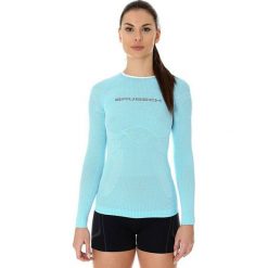 Brubeck Koszulka damska 3D Run Pro błękitna r. M (LS13140). Niebieskie t-shirty damskie marki Brubeck, m. Za 151,27 zł.