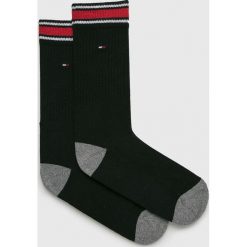 Tommy Hilfiger - Skarpetki dziecięce (2 pack). Białe skarpetki dziewczęce TOMMY HILFIGER, bez wzorów, z elastanu. Za 39,90 zł.