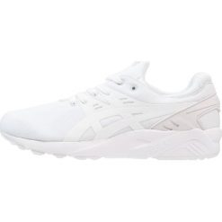 Asics Tiger GELKAYANO TRAINER EVO Tenisówki i Trampki white. Białe tenisówki damskie Asics Tiger, z tworzywa sztucznego. W wyprzedaży za 265,30 zł.
