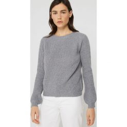 Sweter w kolorze szarym. Szare swetry damskie Rodier, z wełny, klasyczne. W wyprzedaży za 169,95 zł.