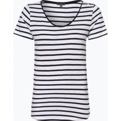 Street One - T-shirt damski, niebieski. Niebieskie t-shirty damskie Street One, bez wzorów, street, bez kołnierzyka. Za 89,95 zł.