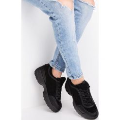 Buty sportowe damskie N/M 2018-37 Czarne. Czarne buty sportowe damskie N/M, bez wzorów, z tkaniny, sportowe, trekkingowe. Za 99,00 zł.