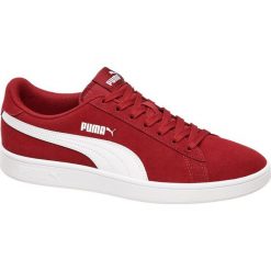 Sneakersy męskie Puma Smash V2 Puma czerwone. Czerwone sneakersy męskie Puma, bez zapięcia. Za 167,00 zł.