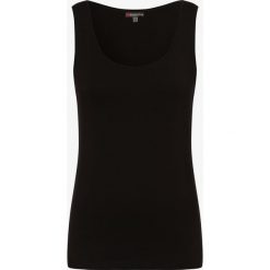 Street One - Tank top damski, czarny. Czarne topy damskie Street One, bez wzorów, bez kołnierzyka. Za 45,95 zł.