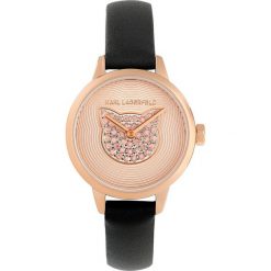 Karl Lagerfeld - Zegarek 5552737. Czarne zegarki damskie KARL LAGERFELD, ze stali. Za 549,90 zł.