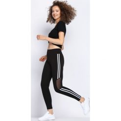 Czarno-Białe Legginsy Forever More. Białe legginsy marki Born2be, l. Za 39,99 zł.