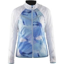 Craft Kurtka Rowerowa Featherlight W White/Blue Xl. Niebieskie kurtki damskie Craft, na lato, xl, bez wzorów, sportowe, krótkie, bez kaptura. Za 249,00 zł.