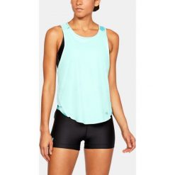 Topy sportowe damskie: Under Armour Koszulka damska Vivid Ke Hole Back Tank miętowa r. S (1309904-703)