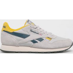 Reebok Classic - Buty Cl Leather Mu. Szare buty sportowe męskie Reebok Classic, ze skóry, bez zapięcia, reebok classic. Za 379,90 zł.