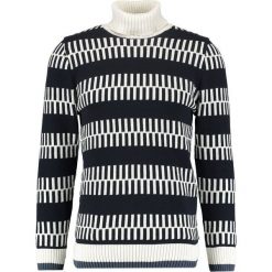 Swetry klasyczne męskie: Kronstadt SALON Sweter navy/off white/indigo