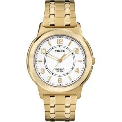 Zegarek Timex Męski TW2P62000 Rozciągana bransoleta złoty. Żółte zegarki męskie Timex, złote. Za 197,99 zł.