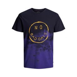 Jack&Jones Męskie Jorinkbleed Tee Ss Crew Neck Slim Total Eclipse (rozmiar L). Koszulki męskie Jack&Jones, m, bez wzorów, z bawełny, bez kołnierzyka, bez rękawów. W wyprzedaży za 32,00 zł.