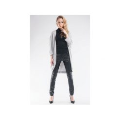 Kardigan z dresówki SL1066. Szare kardigany damskie marki Soleil, uniwersalny, z dresówki. Za 99,00 zł.