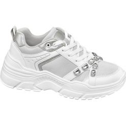 Sneakersy damskie Venice popielate. Szare sneakersy damskie Venice, z materiału. Za 97,00 zł.
