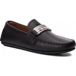 Mokasyny TOMMY HILFIGER - Hardware Leather Loa FM0FM01905 Black 990. Czarne mokasyny męskie TOMMY HILFIGER, ze skóry, eleganckie. W wyprzedaży za 359,00 zł.