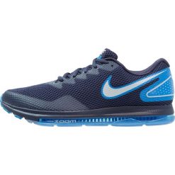 Nike Performance ZOOM ALL OUT LOW 2 Obuwie do biegania treningowe midnight navy/photo blue/pure platinum. Niebieskie buty do biegania męskie Nike Performance, z materiału. W wyprzedaży za 471,20 zł.