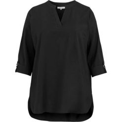 Zhenzi Tunika Kura Czarny female czarny 46/48 (M). Czarne tuniki damskie Zhenzi, na imprezę, s, w paski, z tkaniny, z dekoltem w serek, bez rękawów. Za 279,00 zł.