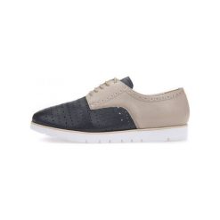 Geox Półbuty Damskie Kookean 36 Beżowy. Brązowe półbuty damskie Geox, bez wzorów, eleganckie, bez obcasa, bez zapięcia. W wyprzedaży za 374,00 zł.