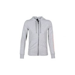 Bluzy adidas ESS LIN FZ HD. Szare bluzy damskie Adidas, s, bez wzorów, bez rękawów, bez kaptura. Za 167,30 zł.