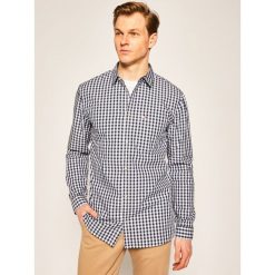 Koszula Tommy Jeans Overdye Poplin DM0DM07903. Niebieskie koszule męskie Tommy Jeans, xl, bez wzorów, z bawełny, casualowe, bez kołnierzyka, bez rękawów. Za 299,00 zł.