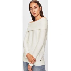 Armani Exchange - Sweter. Czarne swetry damskie Armani Exchange, s, bez wzorów, z elastanu, bez rękawów. Za 439,90 zł.