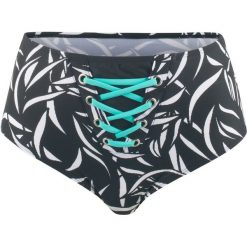 Figi bikini bonprix czarno-biały. Czarne stroje kąpielowe damskie bonprix, bez wzorów. Za 59,99 zł.