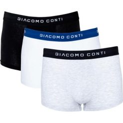 Bokserki LUCIANO BIWB000001. Czarne bokserki męskie Giacomo Conti, bez wzorów, z bawełny. Za 139,00 zł.