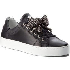 Sneakersy TOGOSHI - TG-03-01-000020 101. Czarne półbuty damskie marki Togoshi, na co dzień, z aplikacjami, ze skóry, bez obcasa, na płaskiej podeszwie, bez zapięcia. W wyprzedaży za 269,00 zł.