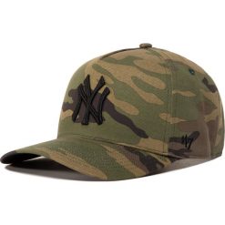 Czapka z daszkiem 47 BRAND - Mlb New York Yankees B-GRVSP17CNP-CM Camo. Zielone czapki męskie 47 Brand, bez wzorów, z bawełny. Za 109,00 zł.